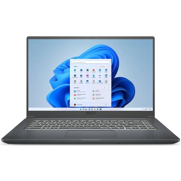 Notebook MSI Modern 15 A11MU-881CZ šedý

