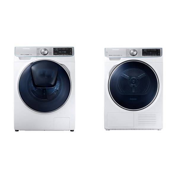 Set výrobků Samsung WW90M740NOAZE + DV90N8287AW 
