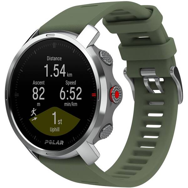 Chytré hodinky Polar Grit X, velikost M/L zelené

