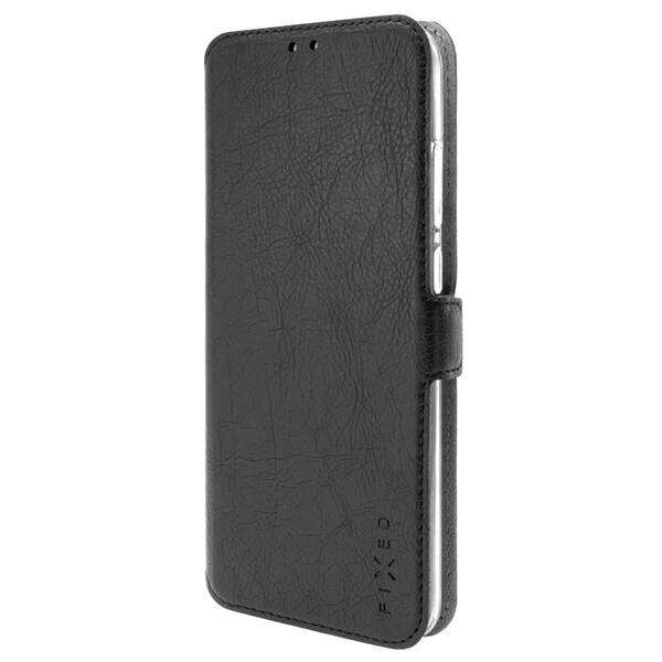 Pouzdro na mobil flipové FIXED Topic na Motorola Moto E30 černé

