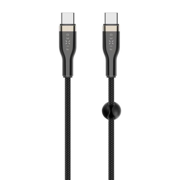 Kabel FIXED USB-C/USB-C s podporou PD, 100W, 2m černý

