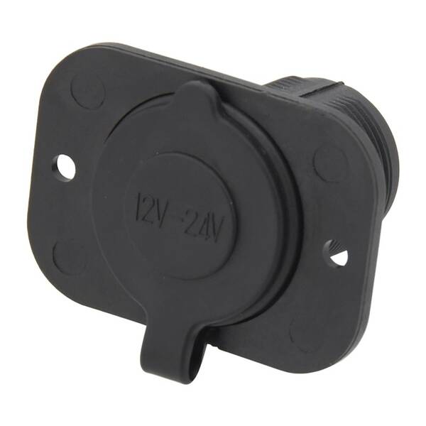 Zásuvka Compass 07393 12/24V s krytem 

