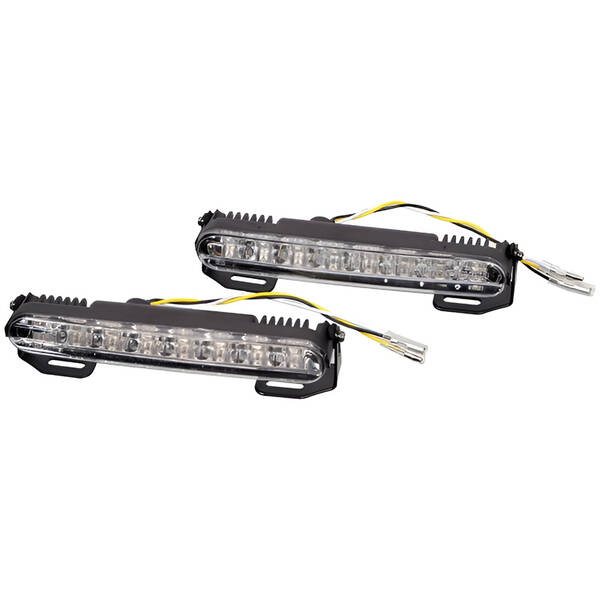 Světla denního svícení Compass RL hom. 16 LED on/off systém DRL 

