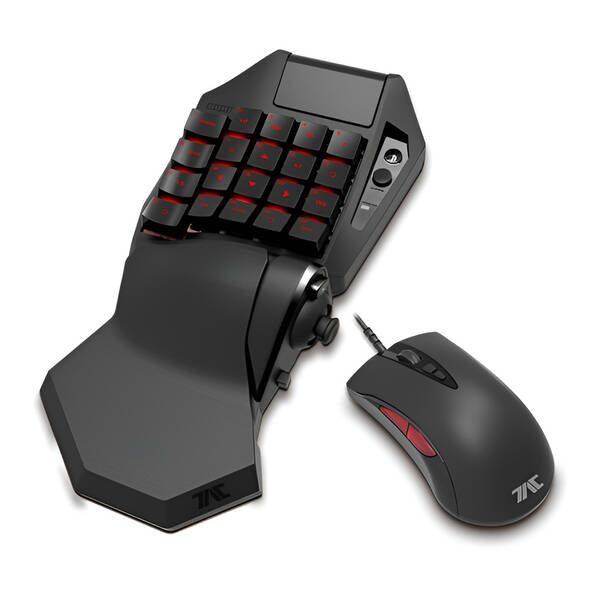 Klávesnice s myší HORI Tactical Assault Commander Pro V2 - PS4, PS3, PC černá

