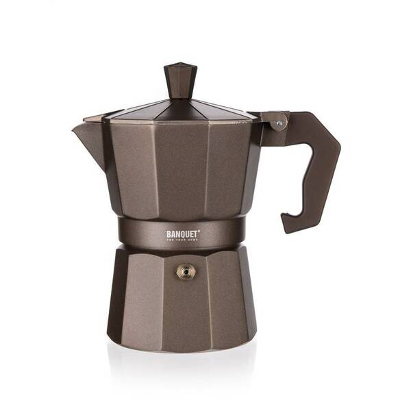 Moka konvice BANQUET CAMPI Dark Brown 

