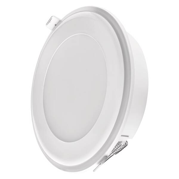 Vestavné svítidlo EMOS Extensio, kruh, 13W, neutrální bílá, 2v1 bílé

