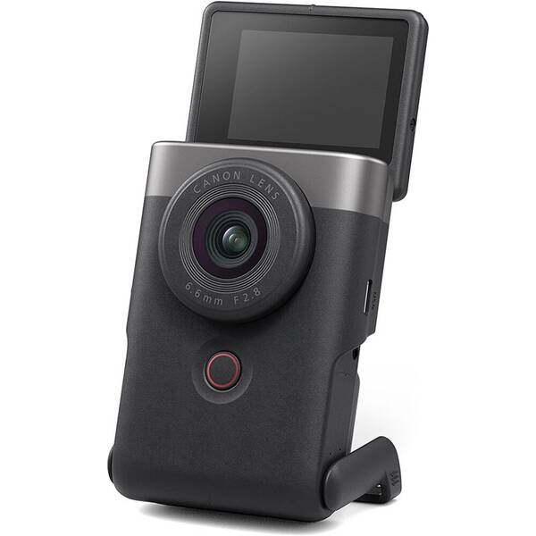 Digitální fotoaparát Canon V10 Advanced Vlogging Kit stříbrný

