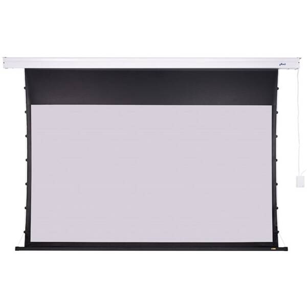 Plátno Aveli Premium nástěnné 221x124 cm 100" bílé

