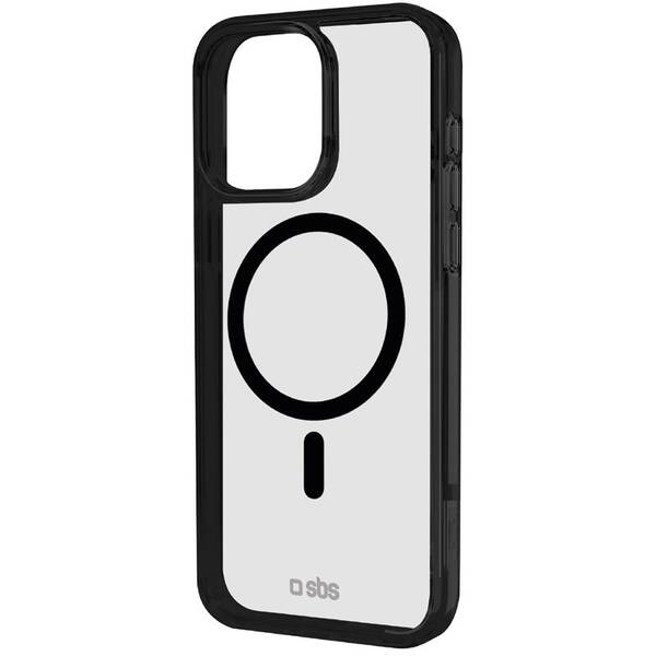 Kryt na mobil SBS Mag Frame s MagSafe na Apple iPhone 16 Pro Max černý

