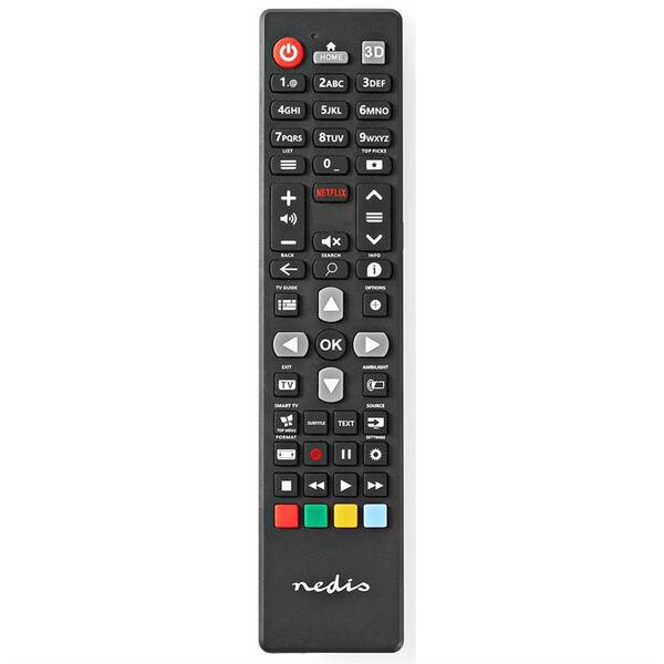 Dálkový ovladač Nedis kompatibilní se všemi televizory Philips černý

