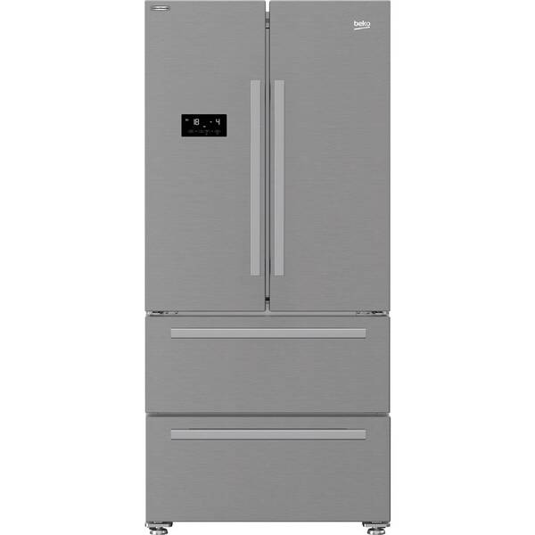 Americká lednice Beko GNE60531XN nerez

