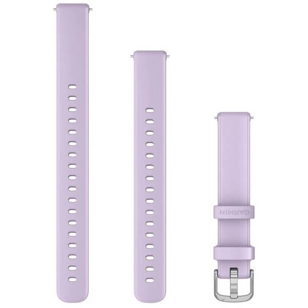 Řemínek Garmin Lily 2 (14 mm), přezka Silver fialový


