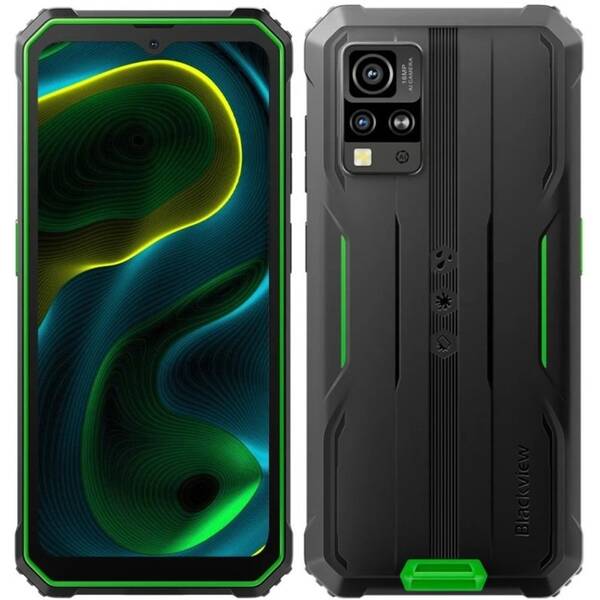 Mobilní telefon Aligator Blackview BV4800 SE 4 GB / 64 GB černý/zelený

