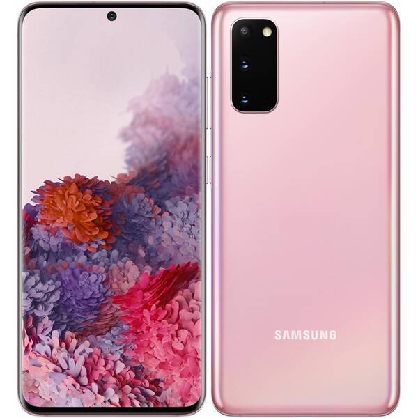 Mobilní telefon Samsung S20 růžový

