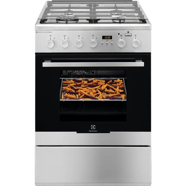 Kombinovaný sporák Electrolux EKK64991OX nerez

