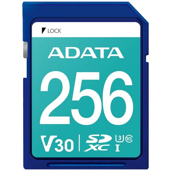 Paměťová karta ADATA SDXC 256GB UHS-I U3 (95R/60W) 

