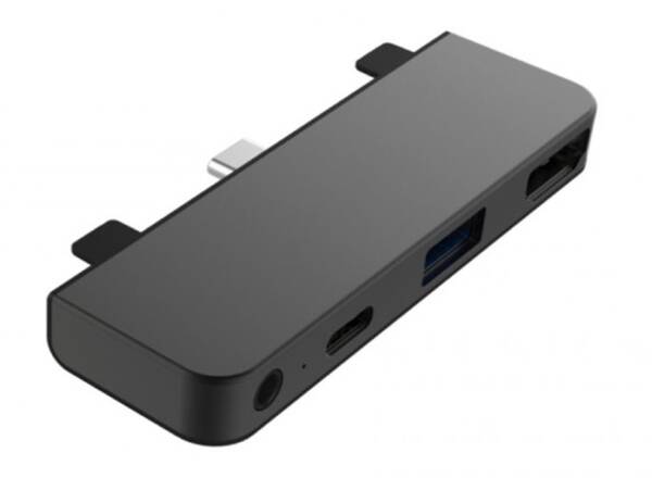 USB Hub HyperDrive pro iPad Pro USB-C/HDMI, USB3.0, USB-C, 3,5mm jack šedý

