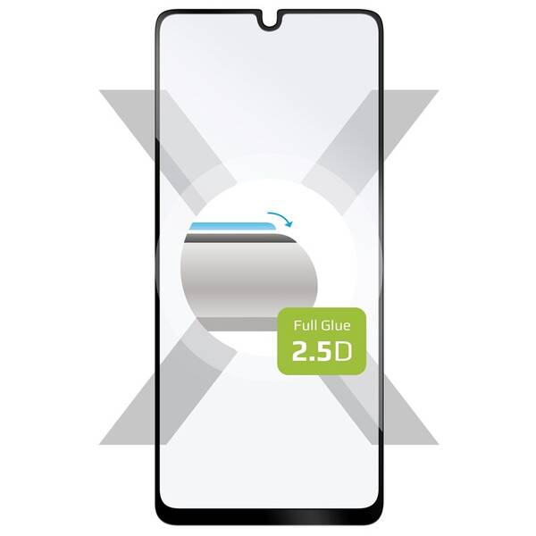 Tvrzené sklo FIXED Full-Cover na Samsung Galaxy A33 5G černé

