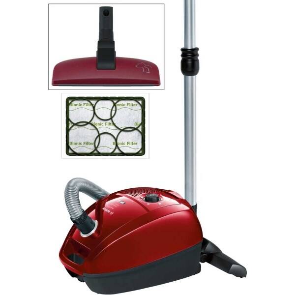 Podlahový vysavač Bosch BGL32235 červený


