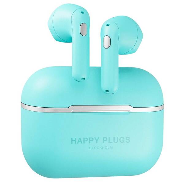 Sluchátka Happy Plugs Hope tyrkysová

