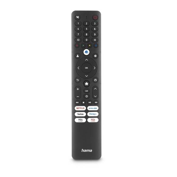 Dálkový ovladač Hama univerzální ovladač 1:1 pro TV TCL černý

