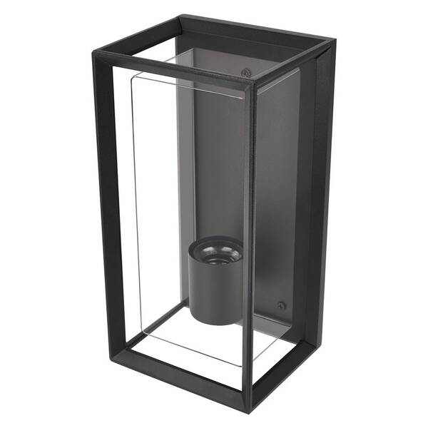 Nástěnné svítidlo EMOS Malva, ZGH010P, zahradní, E27, IP44, MAX 15W černé

