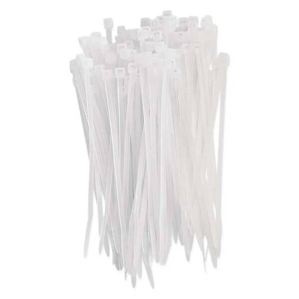 Stahovací pásky EMOS 100×2,5MM, 100KS bílé

