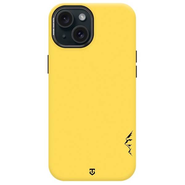 Kryt na mobil Tactical MagForce Velvet Smoothie 2.0 na Apple iPhone 15 žlutý

