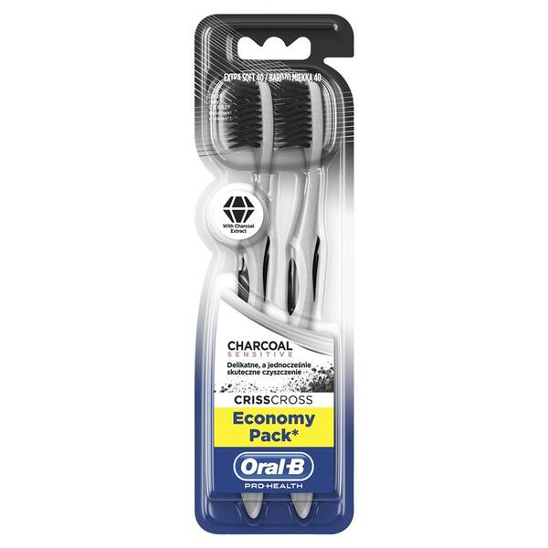 Zubní kartáček Oral-B 3DW Charcoal - extra soft 

