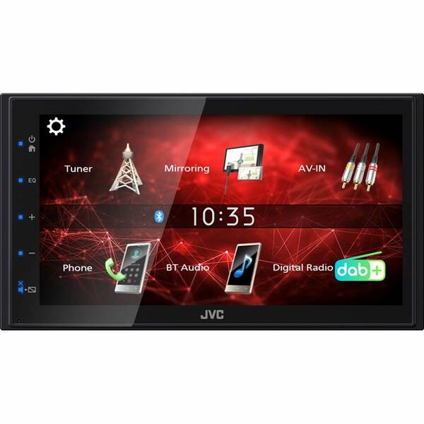 Autorádio JVC KW-M27BT černé

