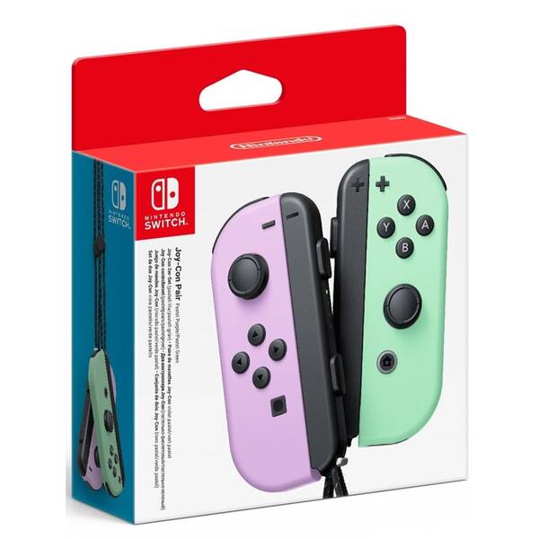 Bezdrátový ovladač Nintendo Switch Joy-Con Pair Pastel Purple/Green 

