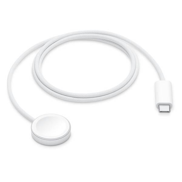 Nabíjecí kabel Apple magnetický rychlonabíjecí pro Apple Watch, 1m bílá

