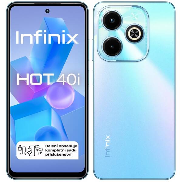 Mobilní telefon Infinix Hot 40i 4 GB / 128 GB modrý


