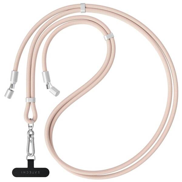 Kabel Satechi OntheGo USB-C/USB-C 1,5m růžový

