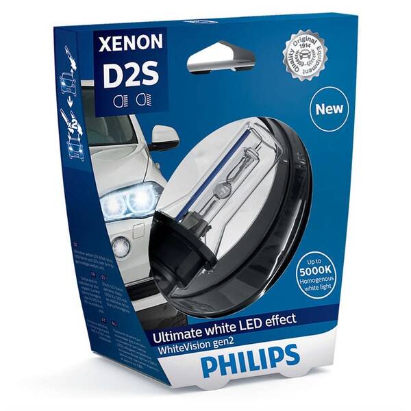 Autožárovka Philips Xenon White Vision D2S, 1ks 

