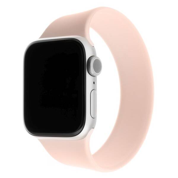 Řemínek FIXED Silicone Strap na Apple Watch 38/40/41 mm, velikost L růžový

