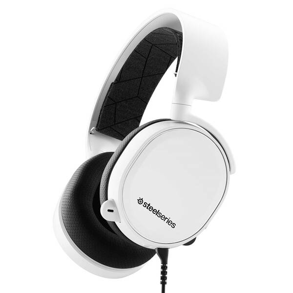 Headset SteelSeries Arctis 3 bílý

