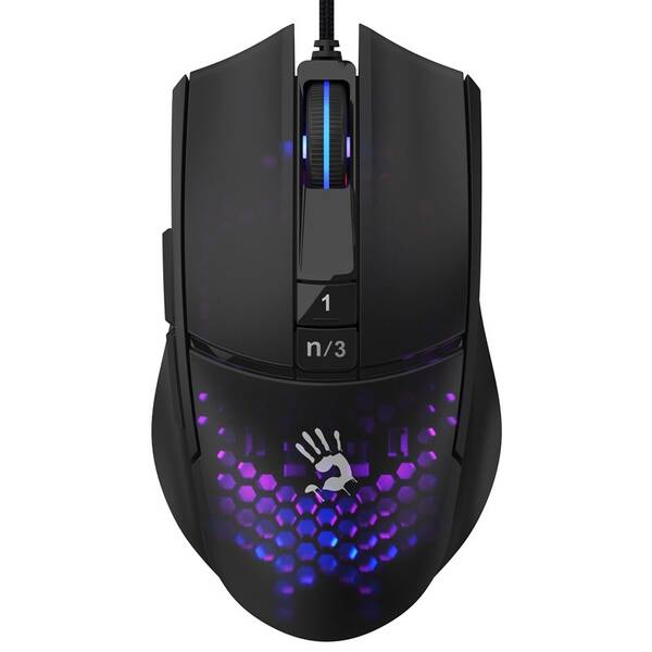 Myš A4Tech BLOODY L65 Max Honeycomb černá


