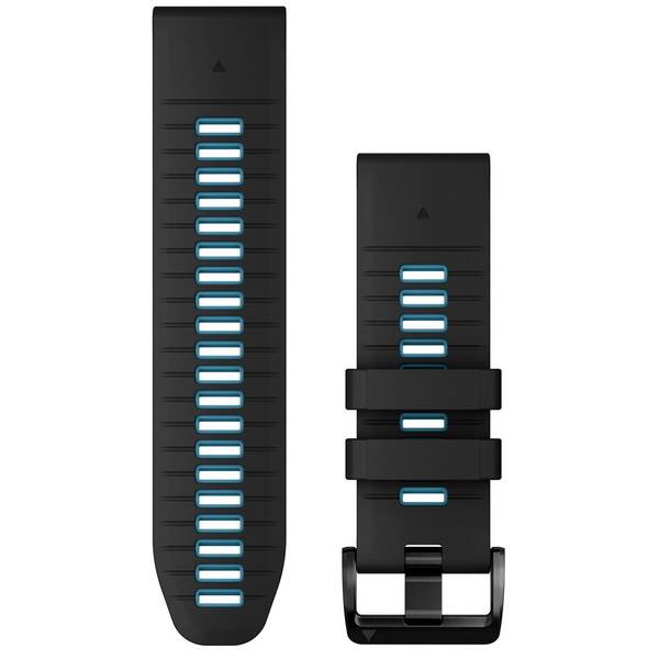Řemínek Garmin QuickFit (26 mm) černý/modrý

