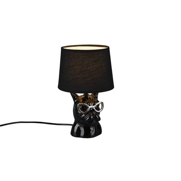 Stolní lampička Reality DOSY Table lamp černá

