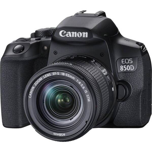 Digitální fotoaparát Canon 850D + 18-55 IS STM černý

