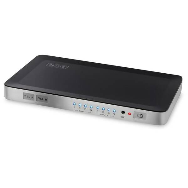 HDMI přepínač Digitus Matrix Switch, 4 x 2-Port 

