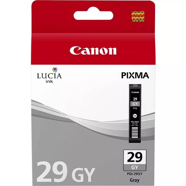 Inkoustová náplň Canon PGI-29 GY, 790 stran šedá


