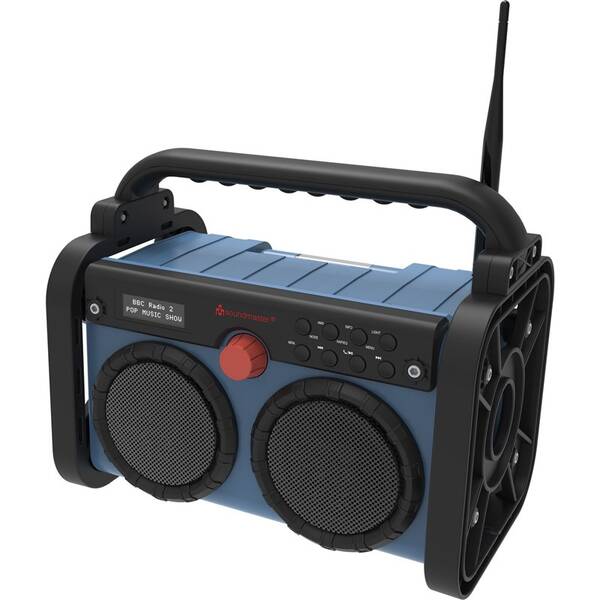 Radiopřijímač s DAB+ Soundmaster DAB85BL černé/zelené

