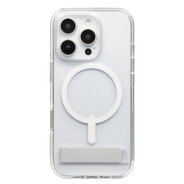 Kryt na mobil ZAGG Crystal Palace Snap KickStand na Apple iPhone 16 Pro průhledný

