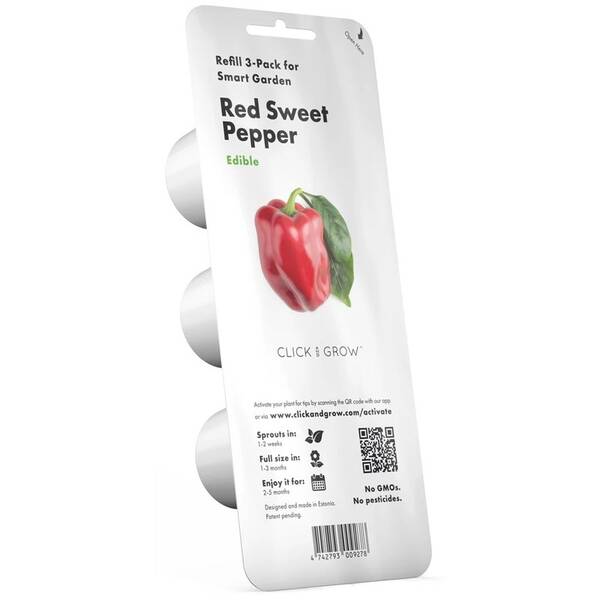 Semínka Click and Grow Červená paprika, sladká (3 ks) 

