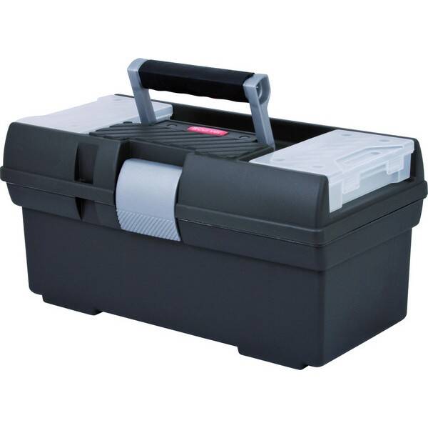 Box na nářadí Curver C-159622 TOOLBOX PREMIUM M stříbrný/šedý

