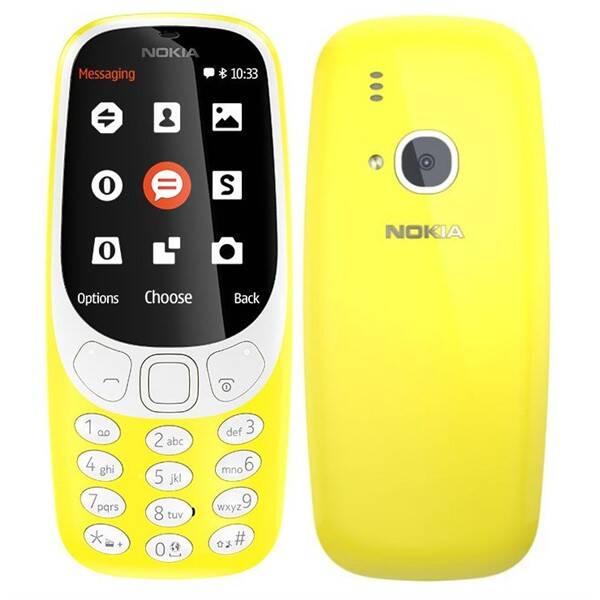 Mobilní telefon Nokia 3310 (2017) Dual SIM žlutý

