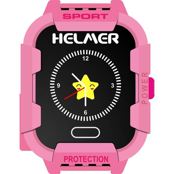 Chytré hodinky Helmer LK 708 růžové

