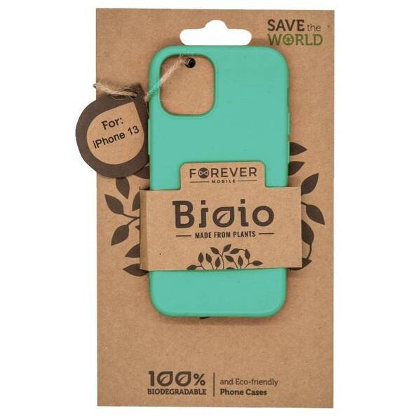 Kryt na mobil Forever Bioio na Apple iPhone 13 - mint 

